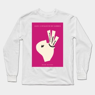 Henri Matisse - Jazz Series: L'avaleur de sabres #34 Long Sleeve T-Shirt